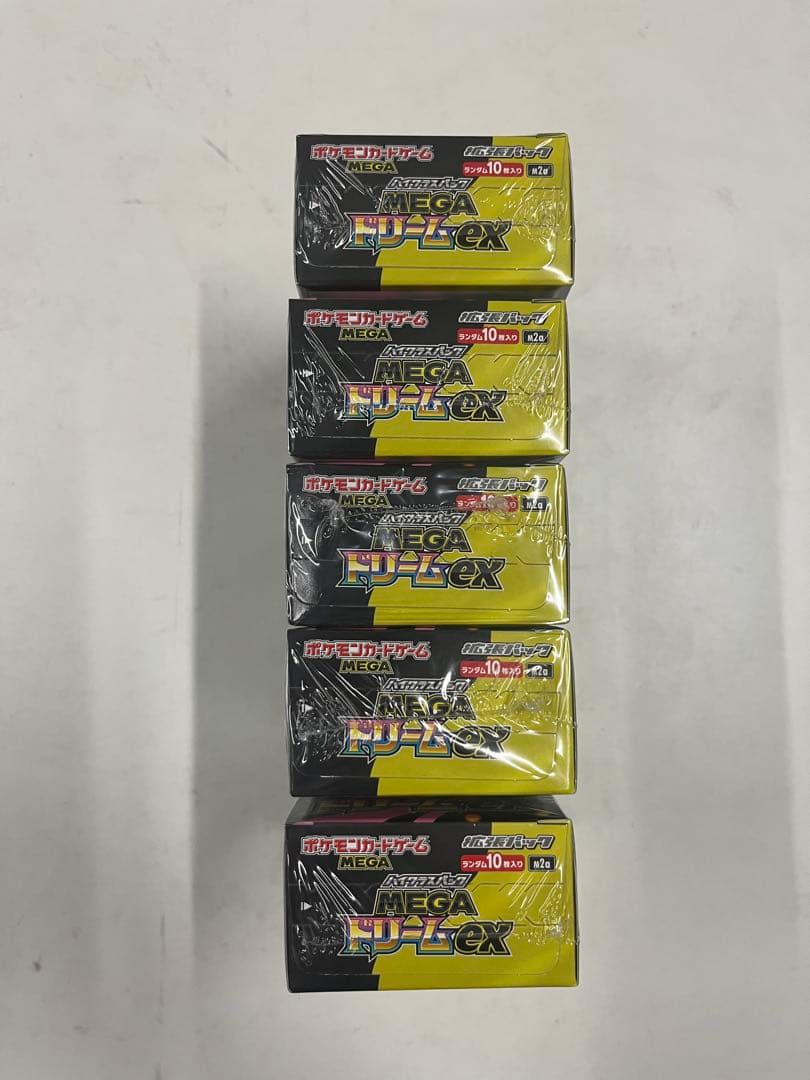 MEGAドリームex 5BOXシュリンク付き