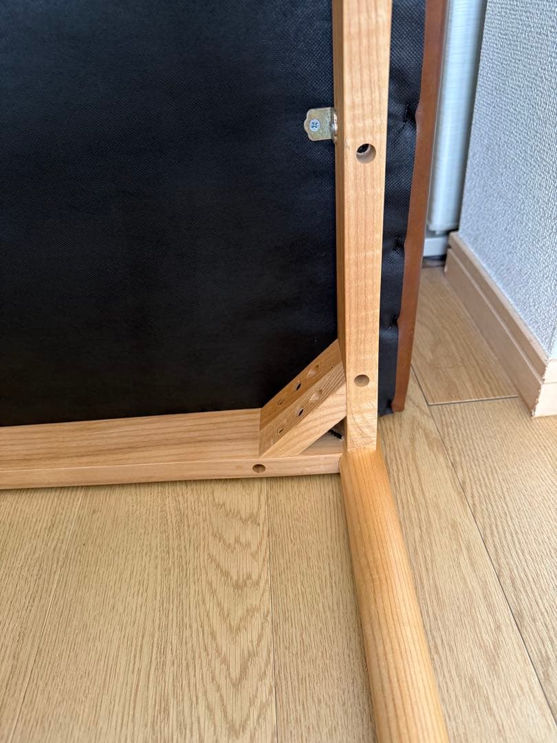 東谷（あずまや）のエコモ（ecomo）片肘ソファ　ブラウン