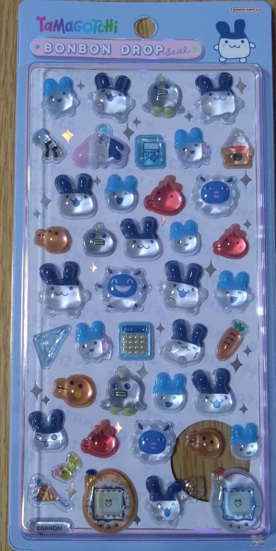 【シール】ボンボンドロップシール たまごっち4種 ぷちどろ2種 合計6枚 正規品