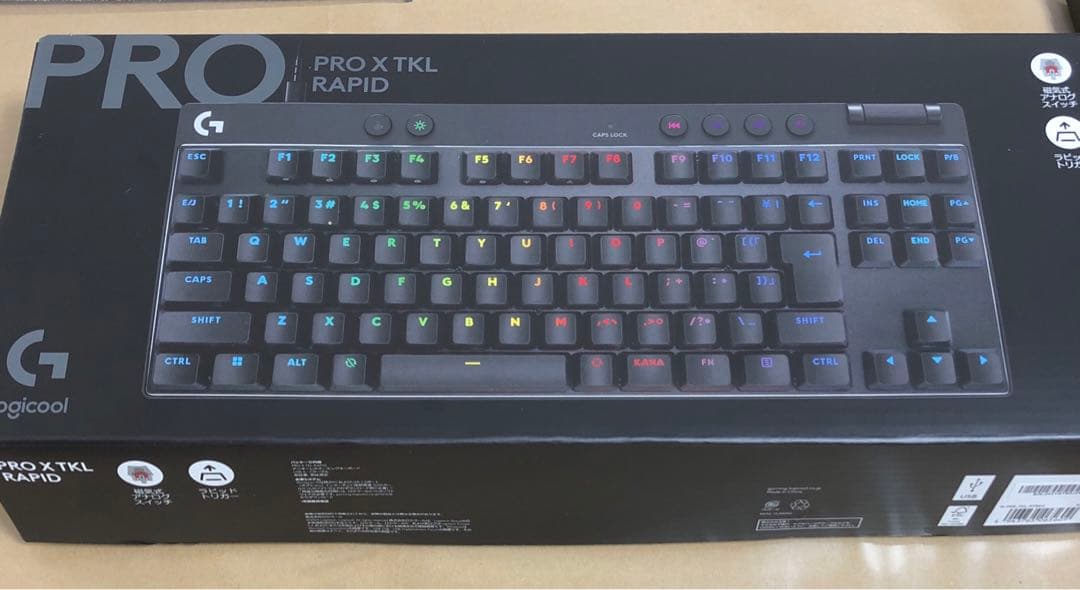 キーボード Logicool G PRO X TKL RAPID