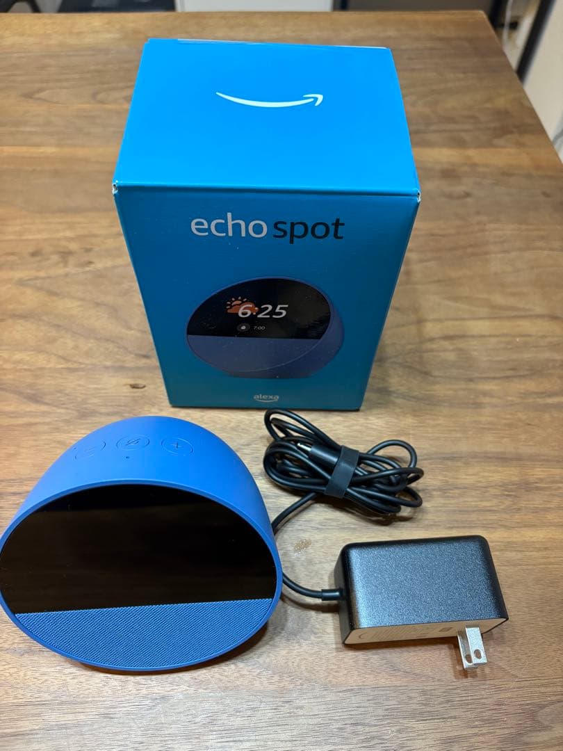 Amazon echo spot 青