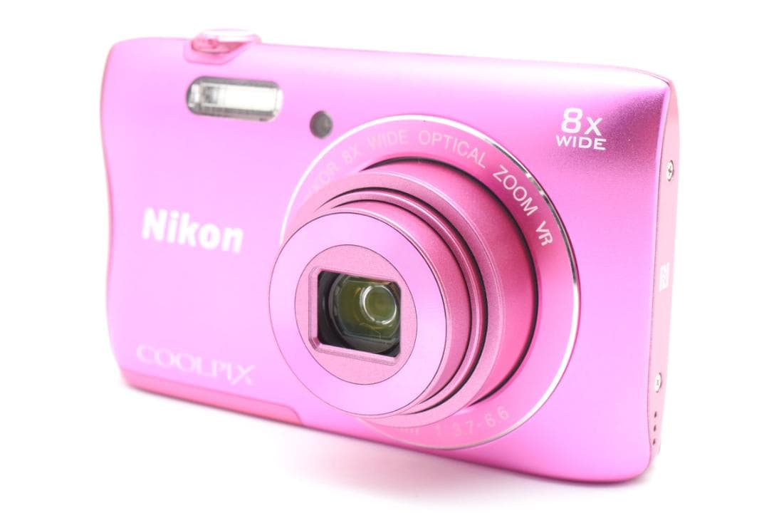 ニコン COOLPIX S3700 コンパクトデジタルカメラ ピンク Nikon