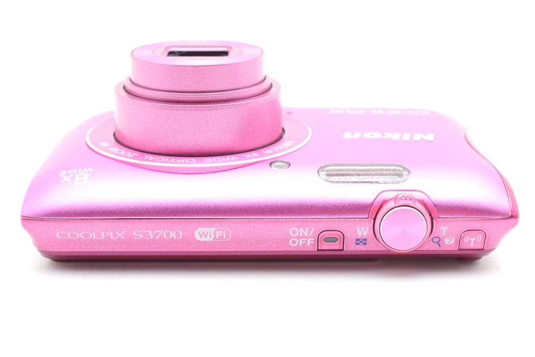ニコン COOLPIX S3700 コンパクトデジタルカメラ ピンク Nikon