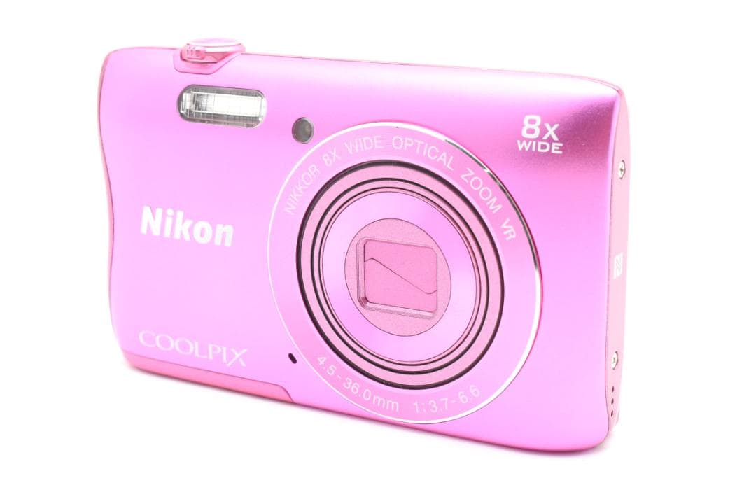 ニコン COOLPIX S3700 コンパクトデジタルカメラ ピンク Nikon