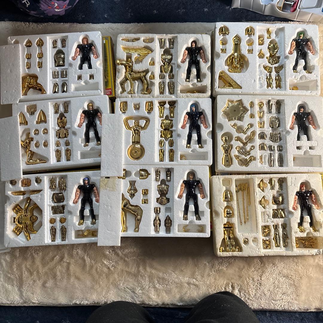 聖闘士聖衣大系　当時物　黄金聖闘士9セット