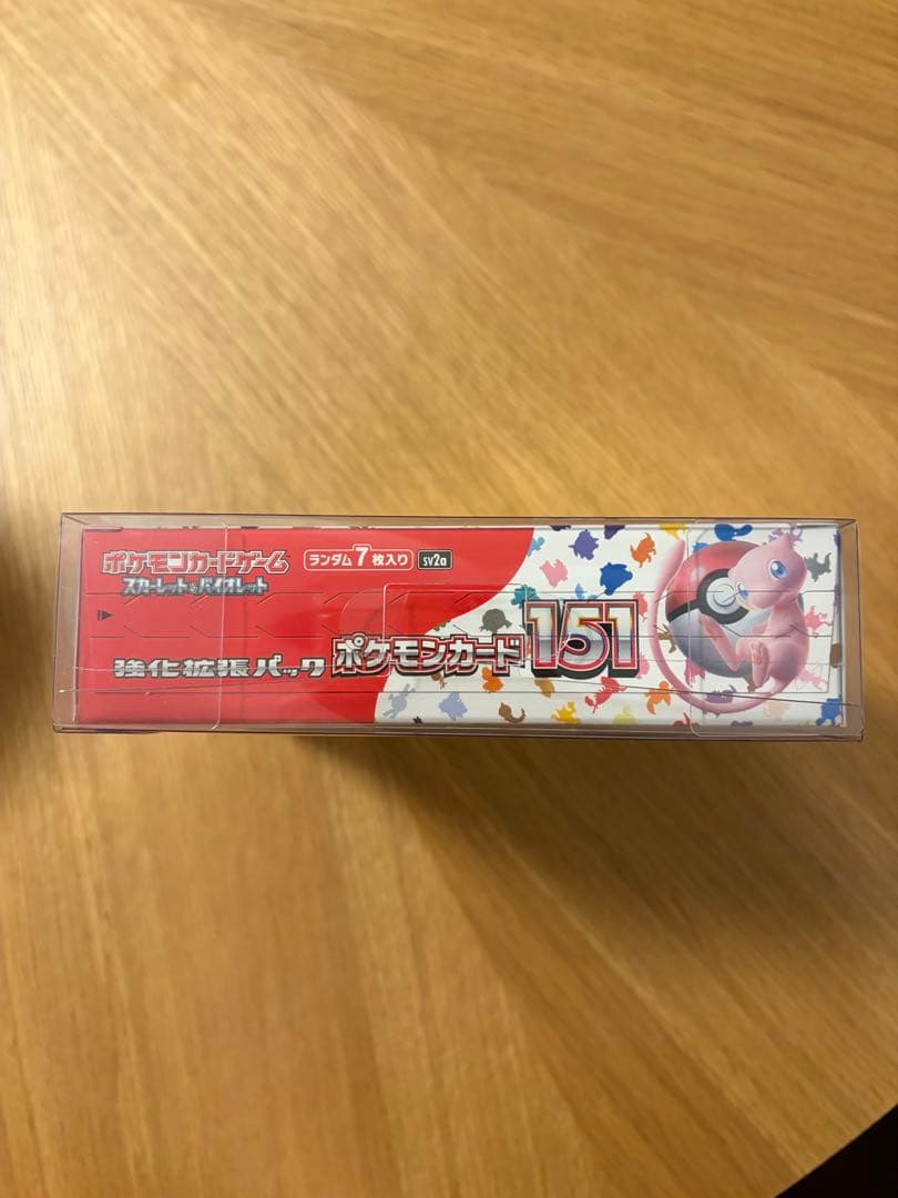 新品・未開封シュリンク付き ポケモンカードゲーム 151 1BOX