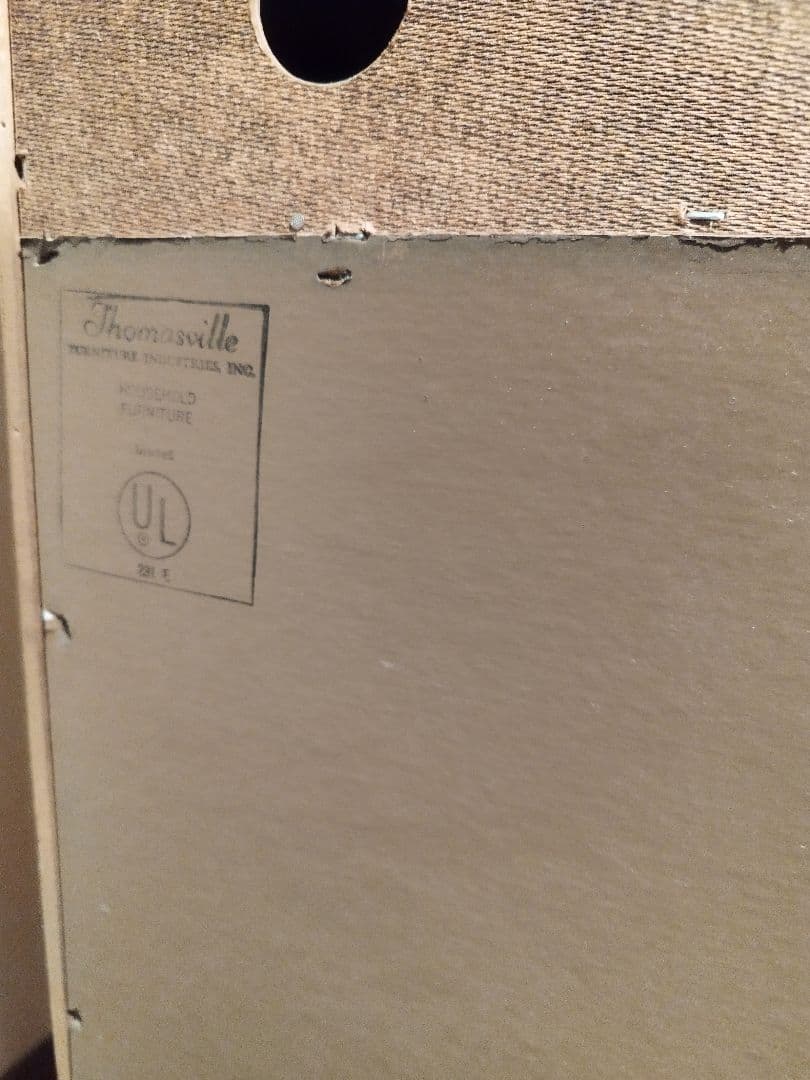 トーマスビル　ビンテージ引き出し付きラック（引き取り限定）