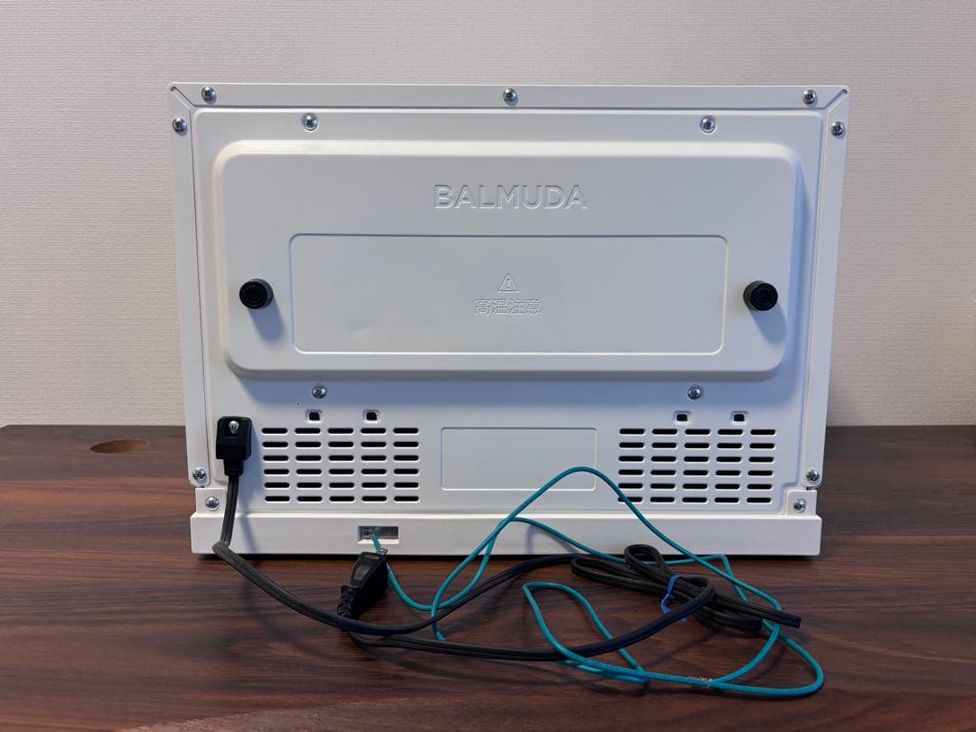 【良品】BALMUDAオーブンレンジ K04A-WH 2021年製