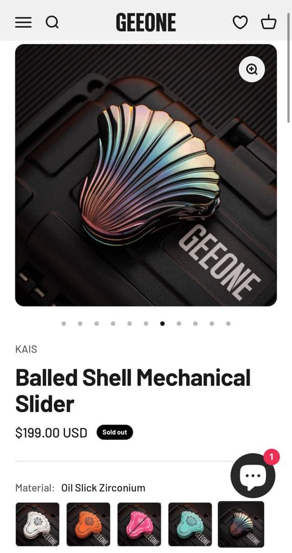 その他 KAIS Balled Shell Mechanical Slider