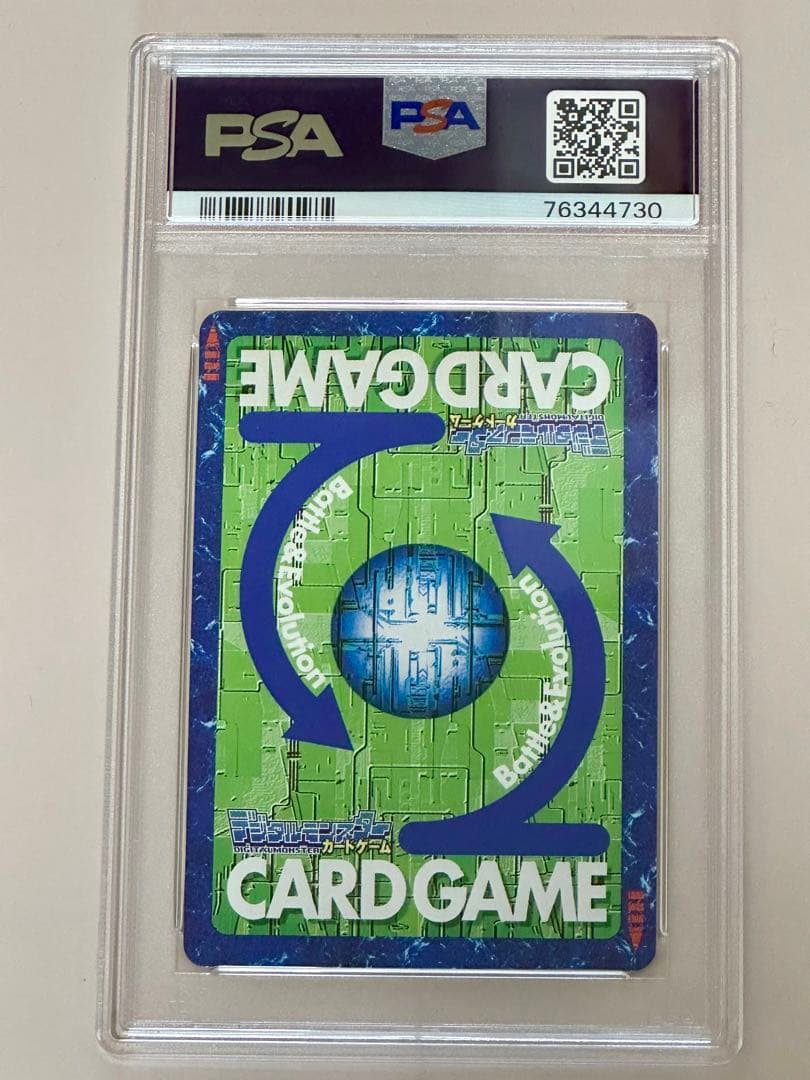 【PSA10】デジモンカード　アルファモン　ゴールドエッチング　2003年製　A