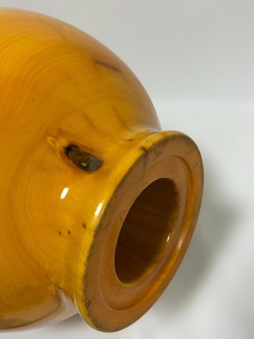 花器 かやの木 銅 水入れセット