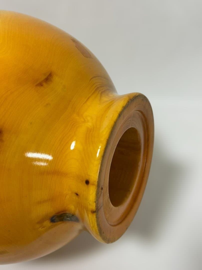 花器 かやの木 銅 水入れセット