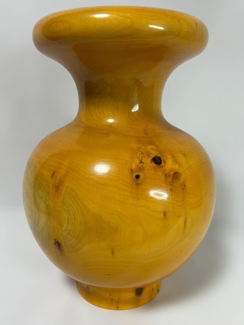 花器 かやの木 銅 水入れセット