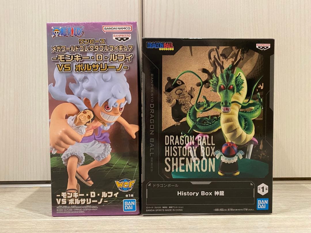 【新品未使用】ドラゴンボール　ワンピースフィギュア44体セット