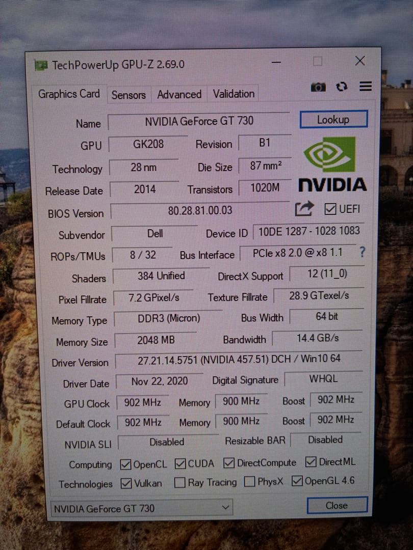 Windowsデスクトップ DELL XPS8900 Core i7-6700 GT730 SSD 1TB