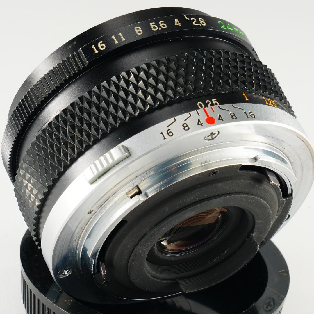 【整備＆テスト】オリンパス Zuiko auto-w 24mm F2.8 301