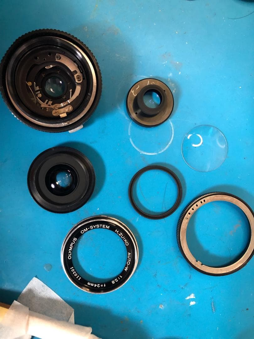 【整備＆テスト】オリンパス Zuiko auto-w 24mm F2.8 301