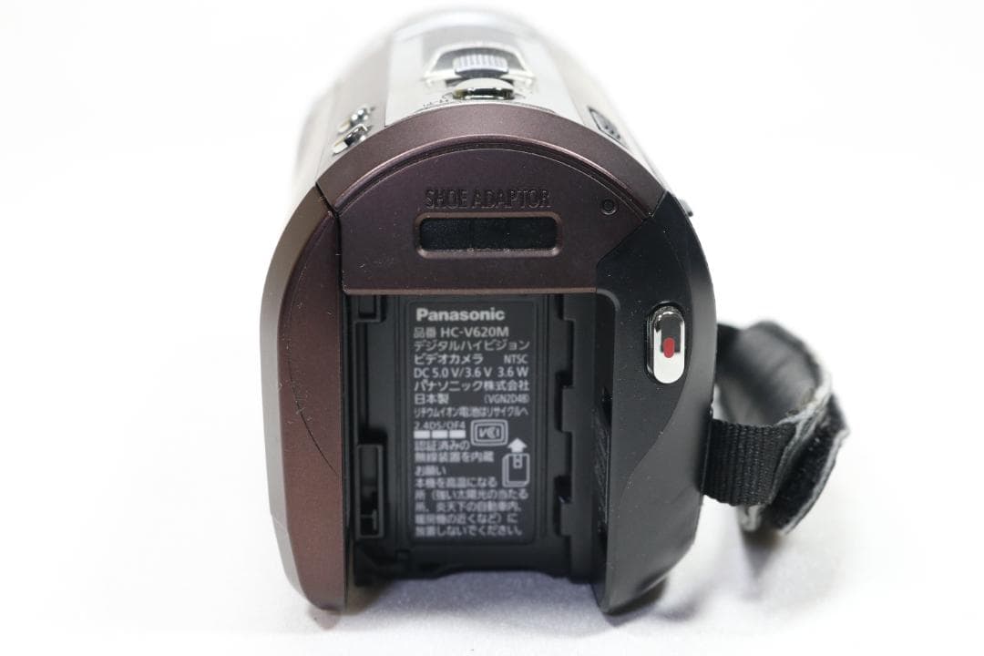 【返品保証】 Panasonic HC-V620M ビデオカメラ 動作品