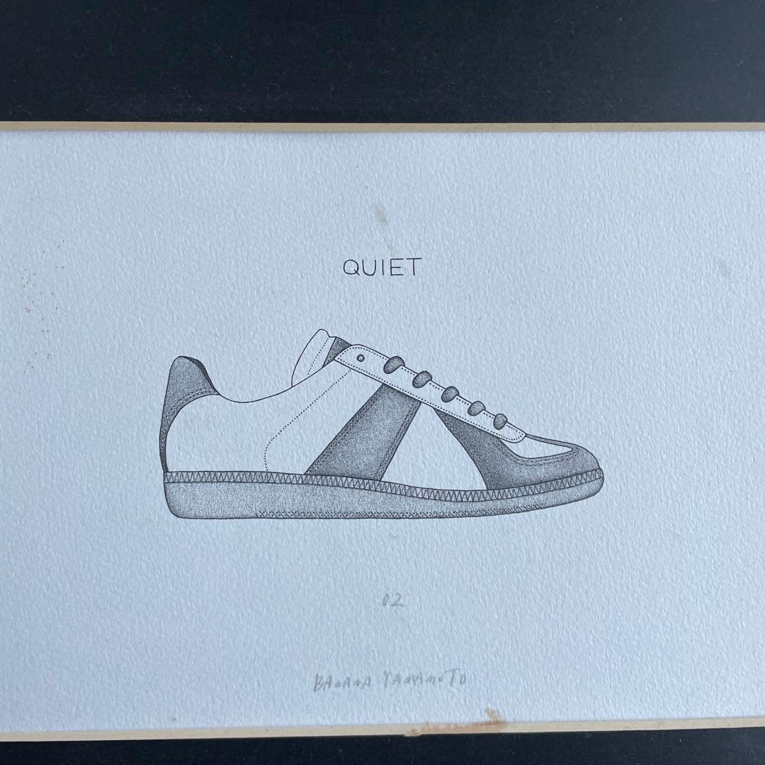 BANANA YAMAMOTO スニーカー イラスト ジャーマントレーナー