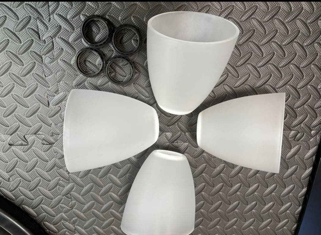 【3月13日まで限定値下げ】LOWYA 4灯シーリングファン　ブラウン＆ブラック