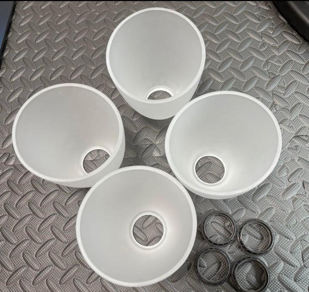 【3月13日まで限定値下げ】LOWYA 4灯シーリングファン　ブラウン＆ブラック