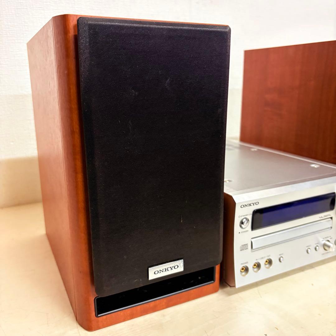 ONKYO CDレシーバー オーディオコンポ　CR-D2 スピーカーセット