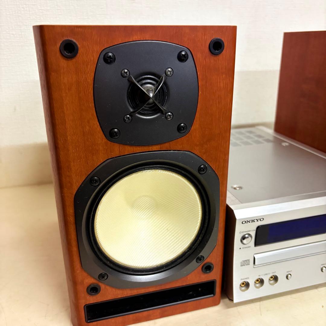 ONKYO CDレシーバー オーディオコンポ　CR-D2 スピーカーセット