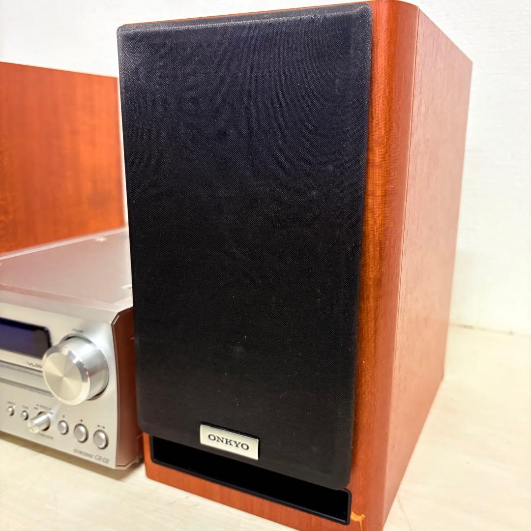 ONKYO CDレシーバー オーディオコンポ　CR-D2 スピーカーセット