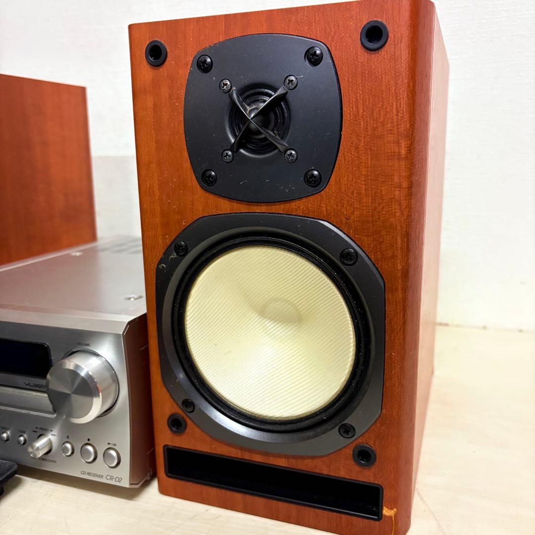 ONKYO CDレシーバー オーディオコンポ　CR-D2 スピーカーセット