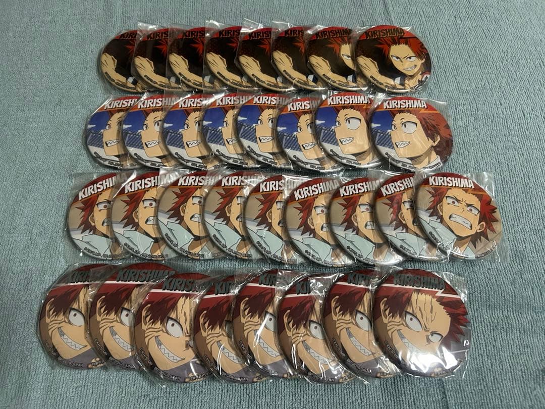 【まとめ売り】切島鋭児郎 缶バッジ 72点