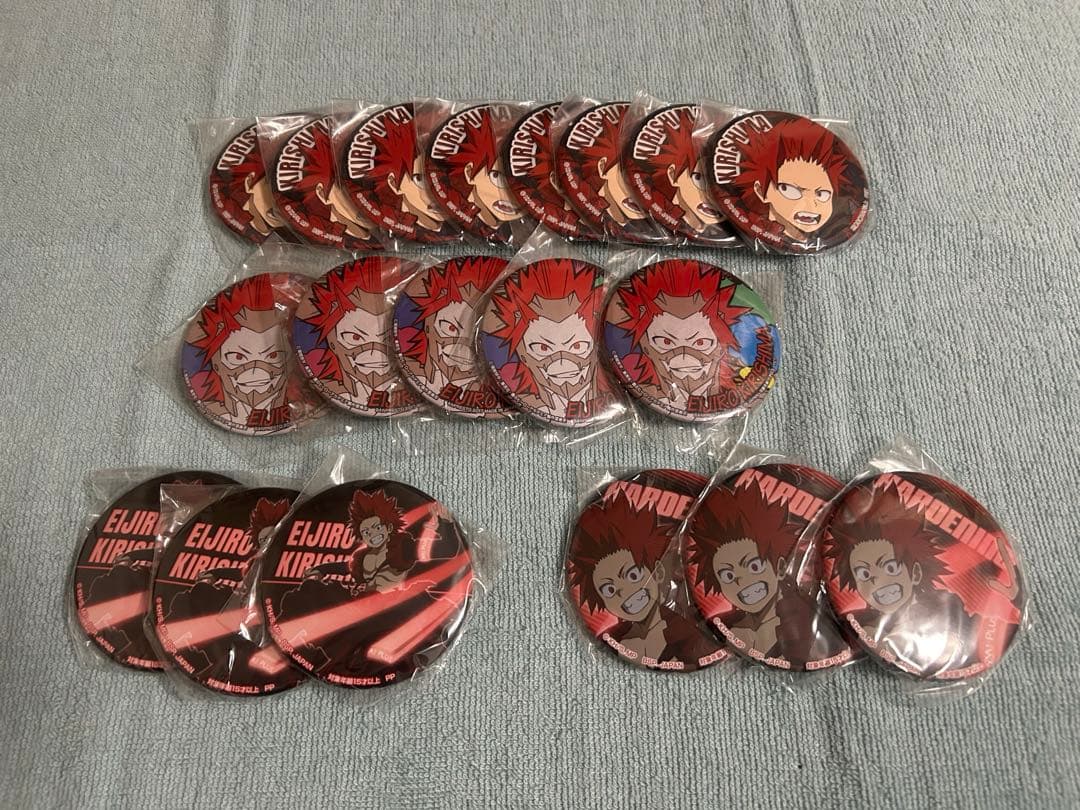【まとめ売り】切島鋭児郎 缶バッジ 72点