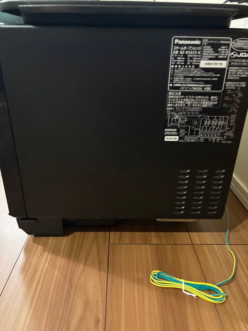 Panasonic本格高温スチームオーブンレンジ　ビストロNE-BS655-K