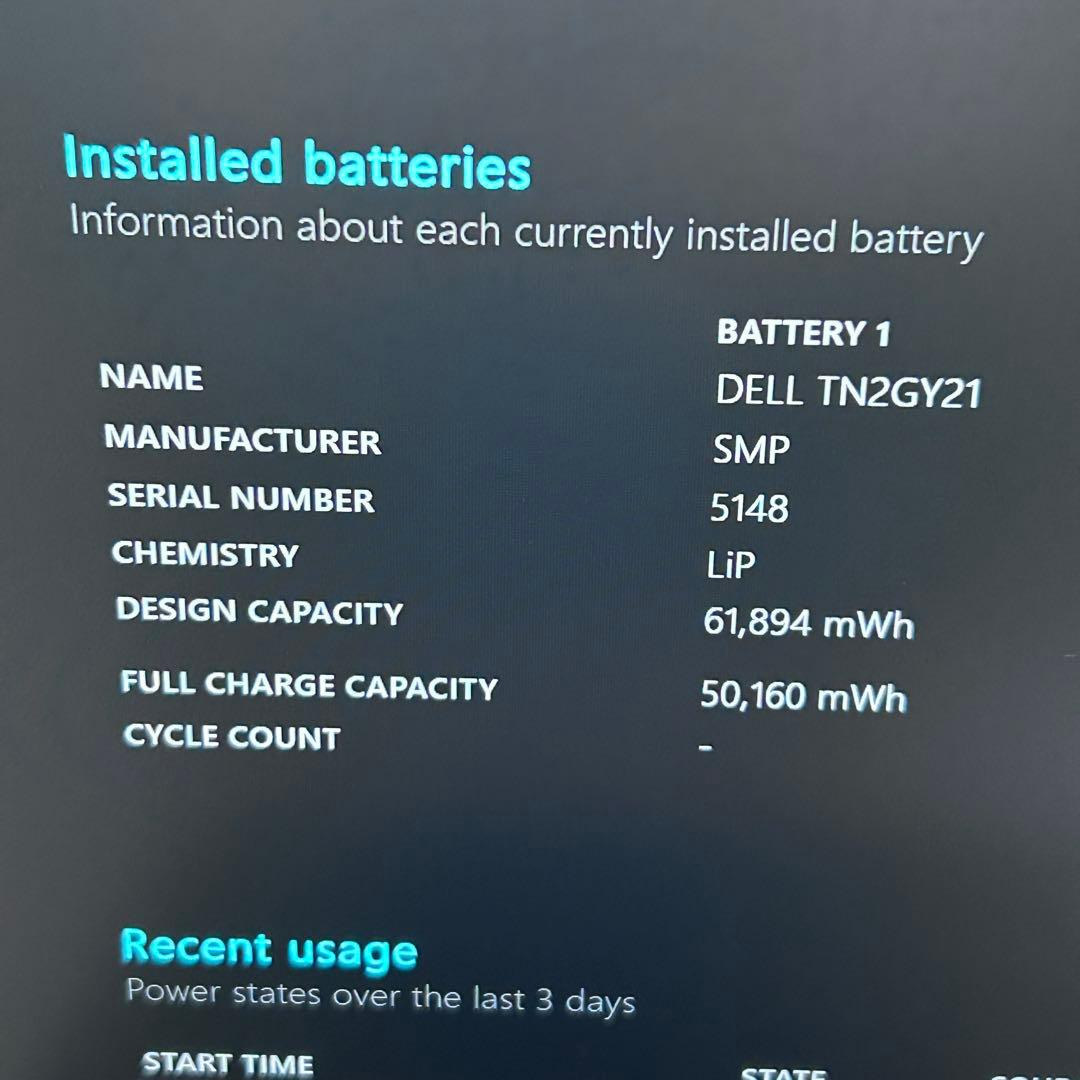 【Corei7×メモリ32GB×SSD512GB】Dell｜バッテリー超良好