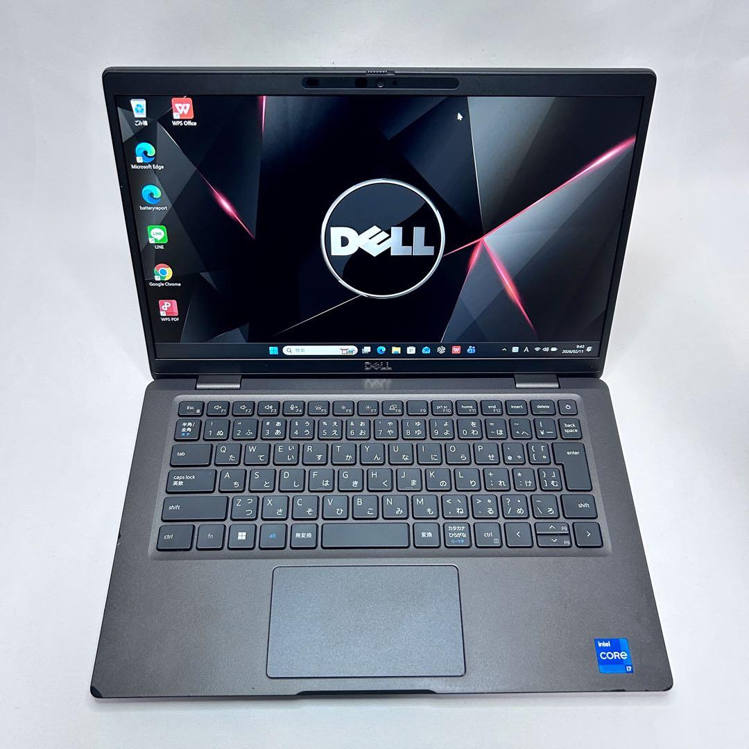 【Corei7×メモリ32GB×SSD512GB】Dell｜バッテリー超良好