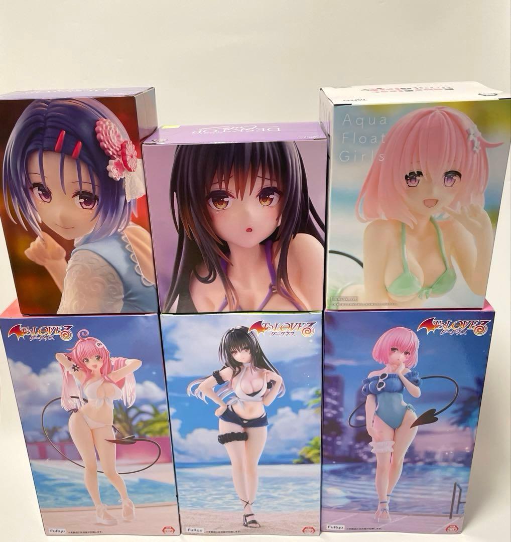 To LOVEる ダークネス フィギュア 6個 ララ モモ 古手川唯 西連寺春菜