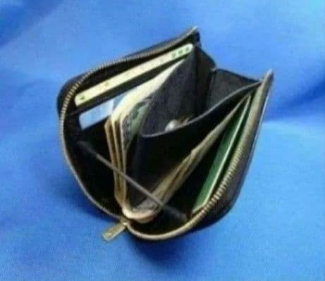 レザークラフト コードバン革 深緑色 L字ファスナー折り財布 【受注後製作】