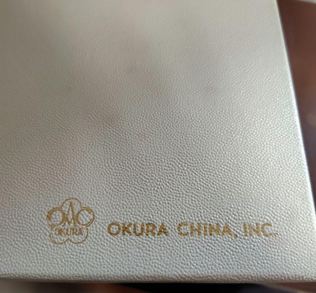 大倉陶園/OKURA　ブルーアイリス　デザートプレート　銘々皿5枚セット