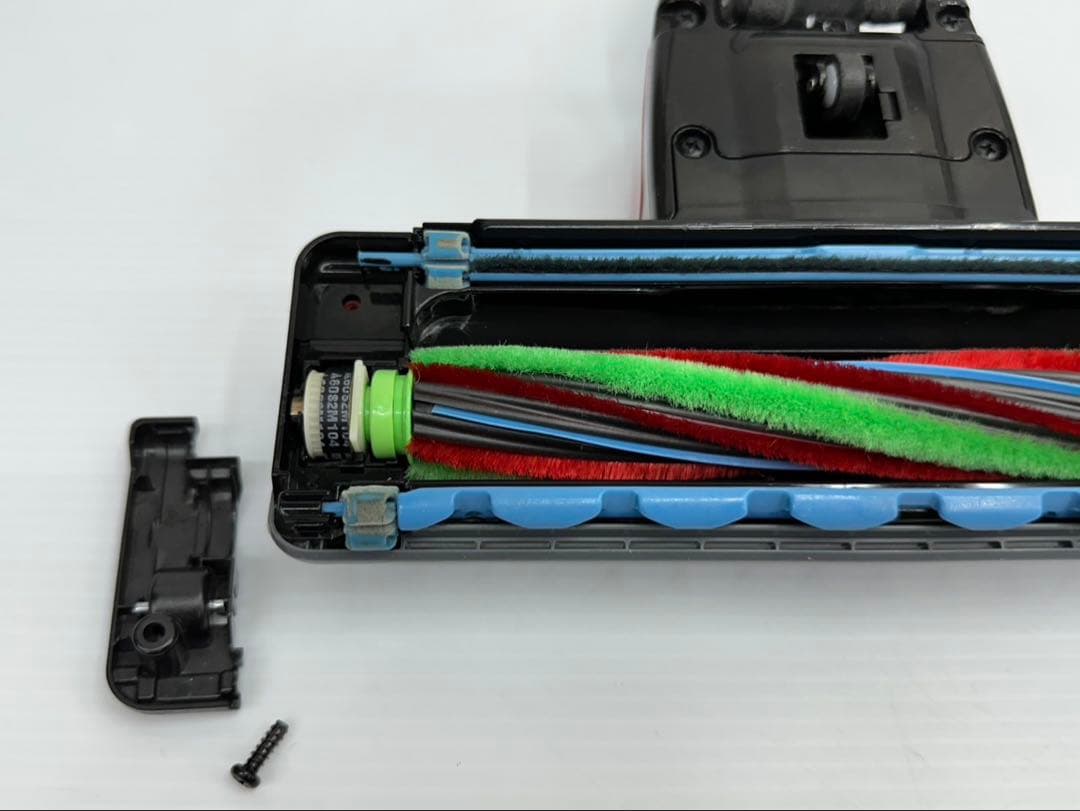 赤　日立　掃除機　美品　綺麗　 動作保証 D-DP15 パワーヘッド　回転ブラシ