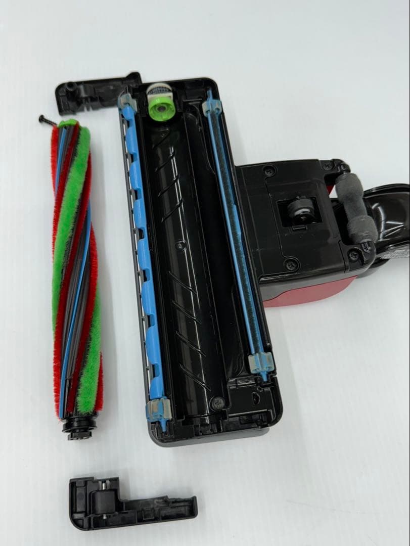 赤　日立　掃除機　美品　綺麗　 動作保証 D-DP15 パワーヘッド　回転ブラシ