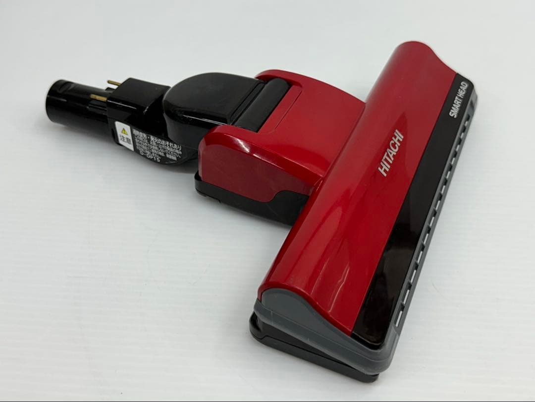 赤　日立　掃除機　美品　綺麗　 動作保証 D-DP15 パワーヘッド　回転ブラシ