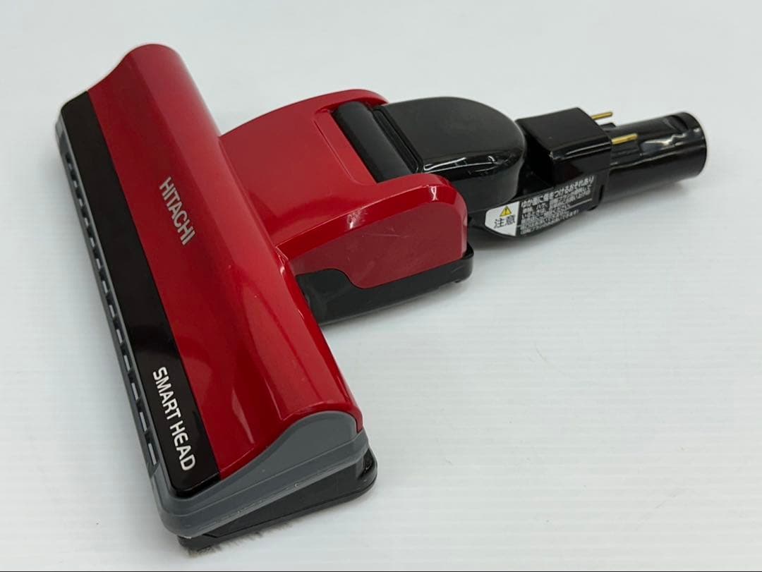 赤　日立　掃除機　美品　綺麗　 動作保証 D-DP15 パワーヘッド　回転ブラシ