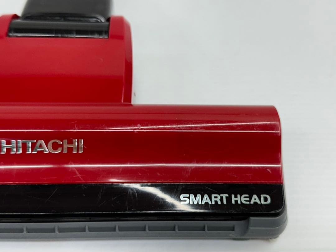 赤　日立　掃除機　美品　綺麗　 動作保証 D-DP15 パワーヘッド　回転ブラシ