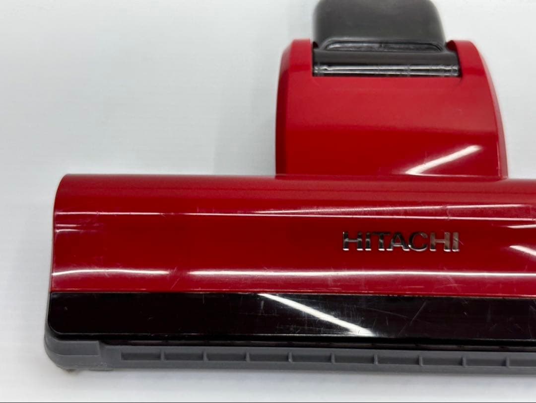 赤　日立　掃除機　美品　綺麗　 動作保証 D-DP15 パワーヘッド　回転ブラシ