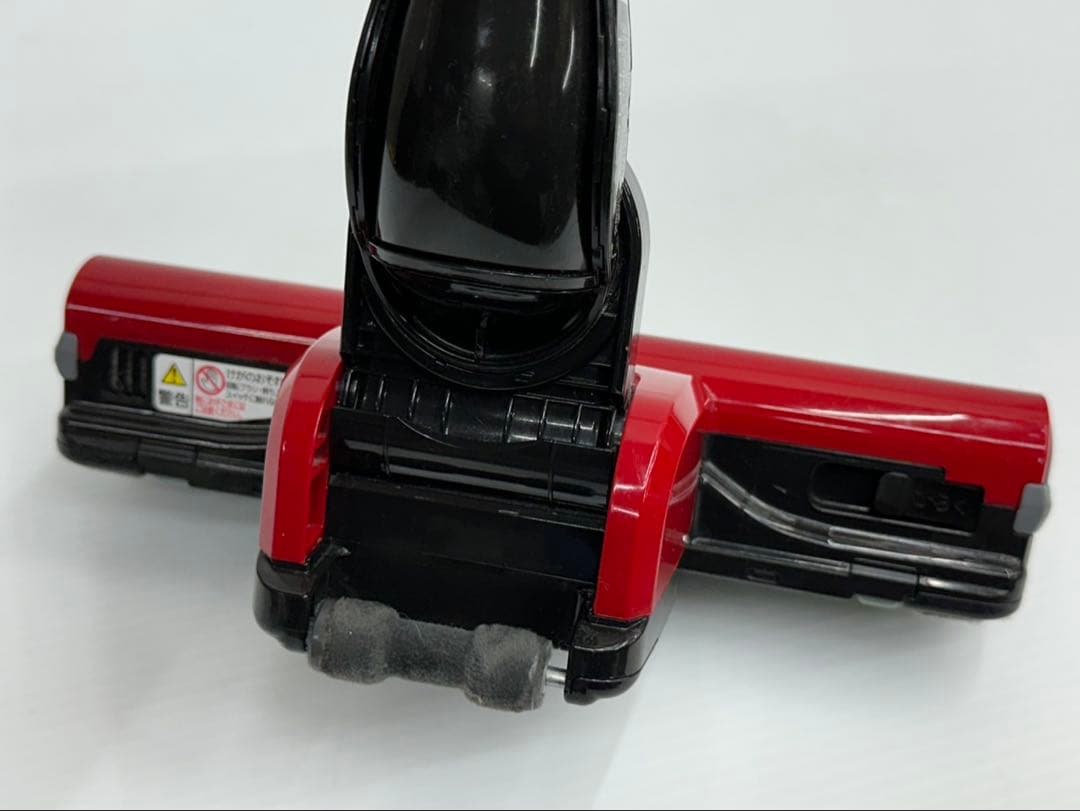 赤　日立　掃除機　美品　綺麗　 動作保証 D-DP15 パワーヘッド　回転ブラシ