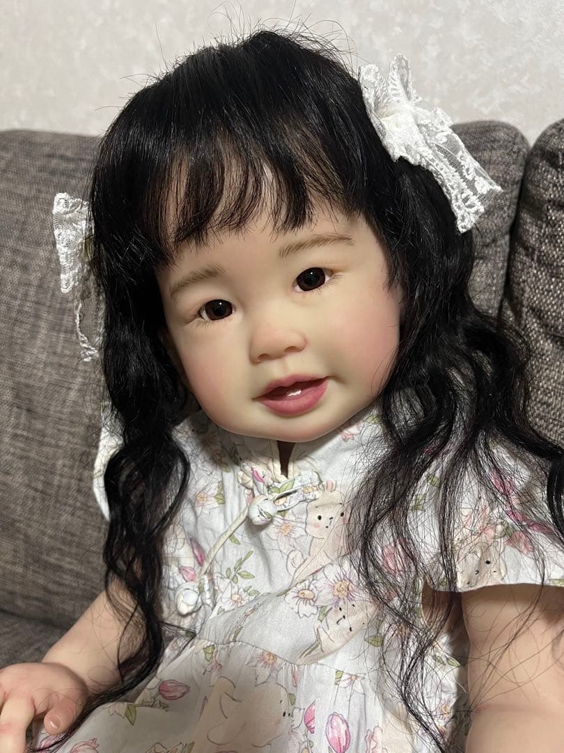最終SALE！65センチ！トドラー⭐︎リボーンドールのティーガン女の子☆