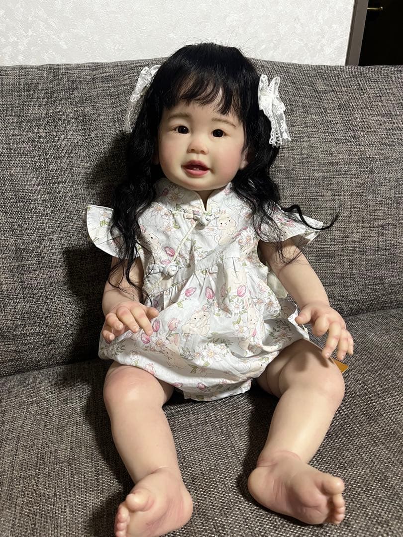 最終SALE！65センチ！トドラー⭐︎リボーンドールのティーガン女の子☆