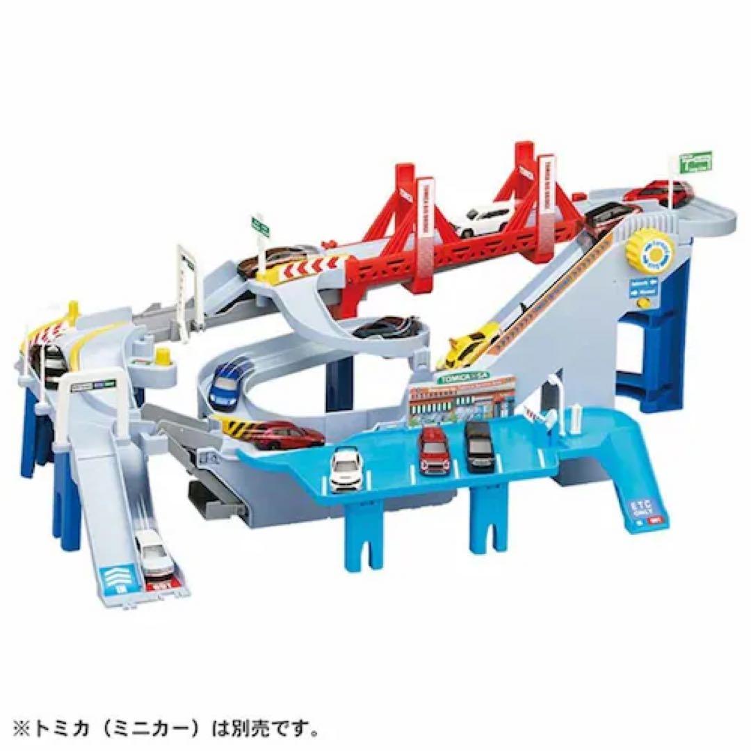 新品⭐︎未開封　トミカ コースがのび〜る！ 2WAYにぎやか高速どうろ　即日発送