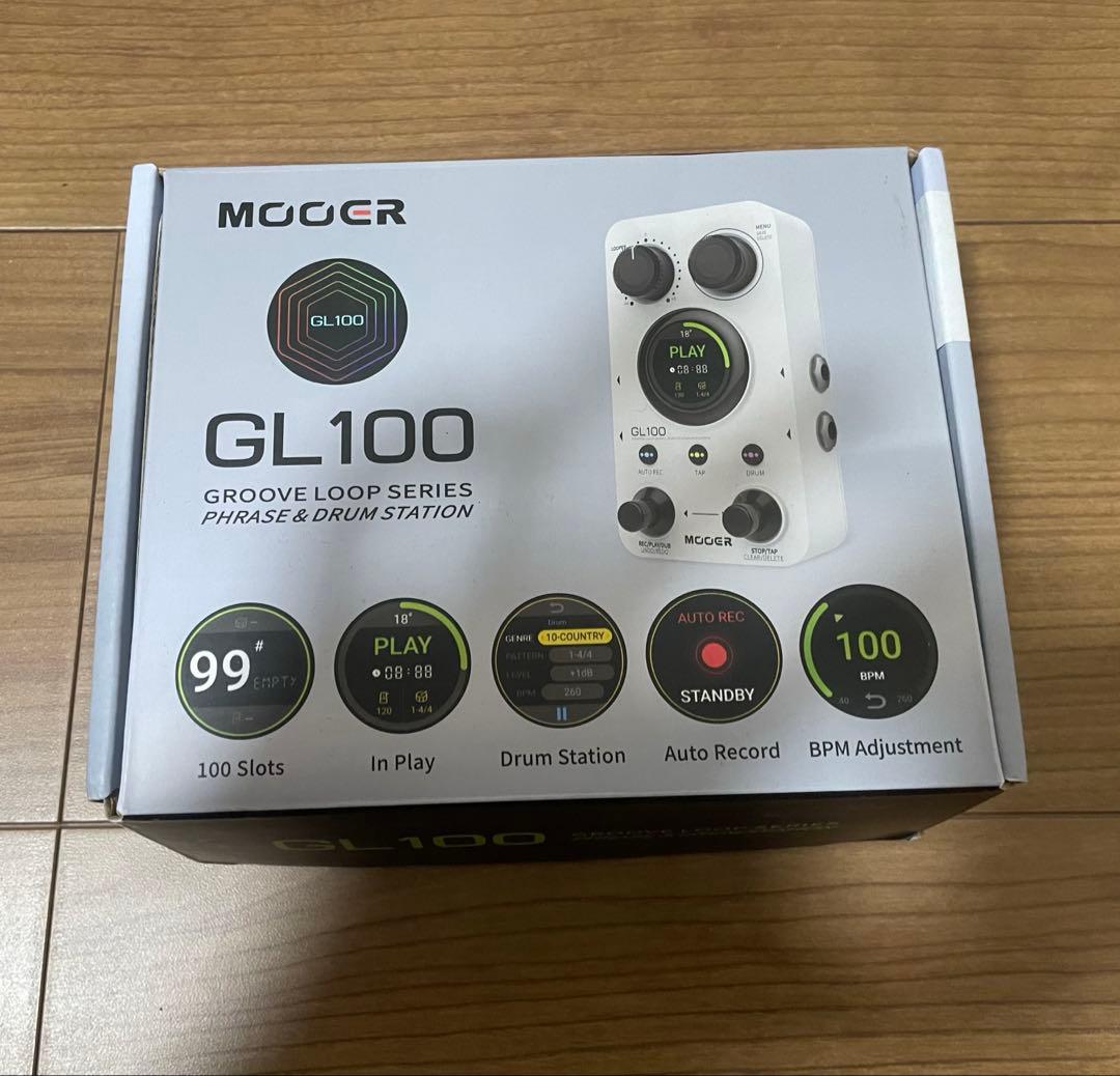 Mooer GL-100 ルーパー　リズムマシン