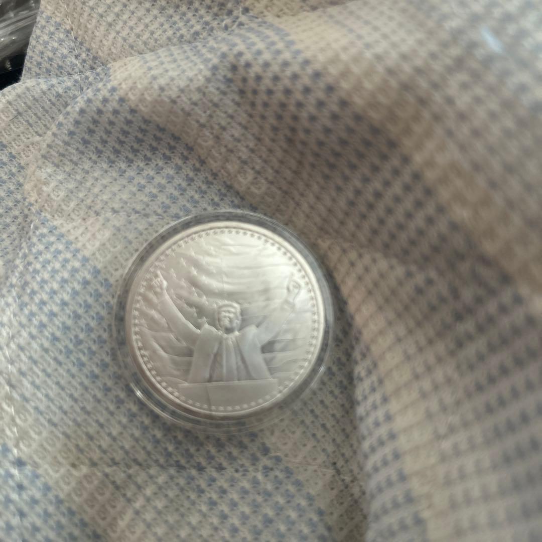 トランプ大統領記念　純銀99.9%