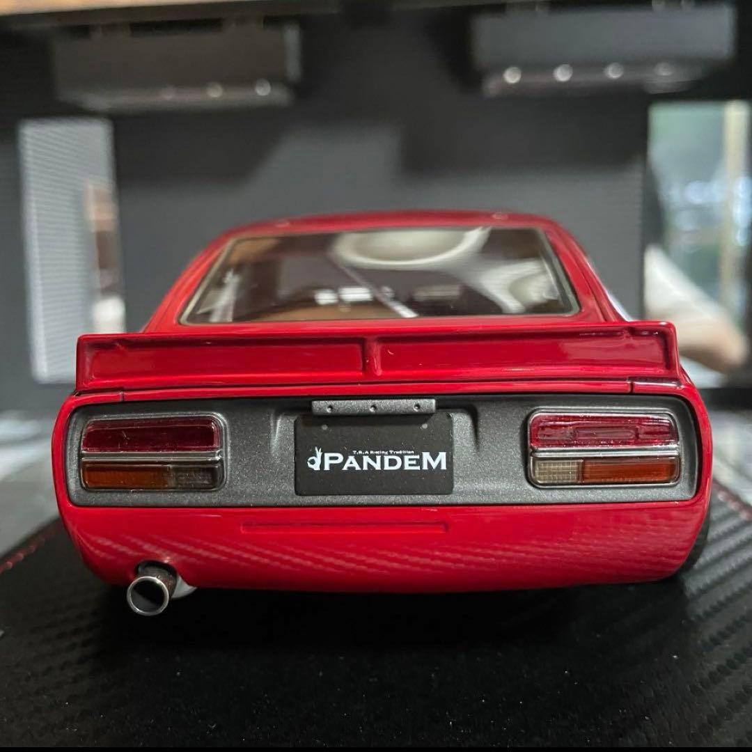 新品未展示品 イグニッションモデル 1/18 パンデムS30 Zレッドメタリック